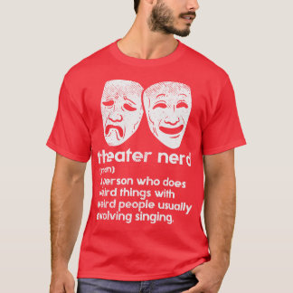 Definition av teaterteater t shirt