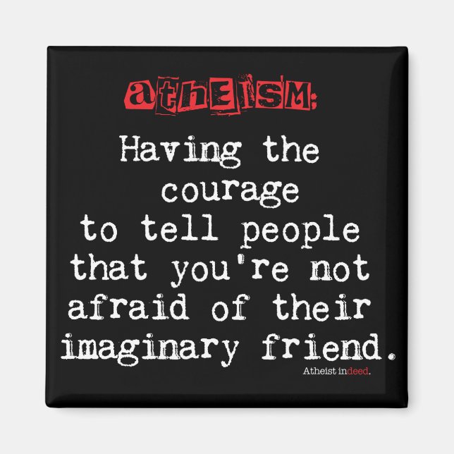 Definition av teism magnet (Framsidan)