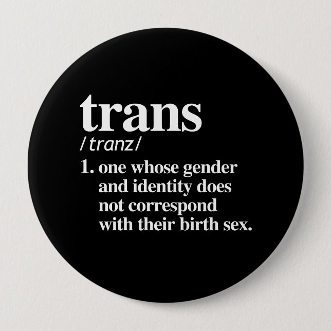 definition av trans. - - LGBT-definitioner - Knapp (Framsida)