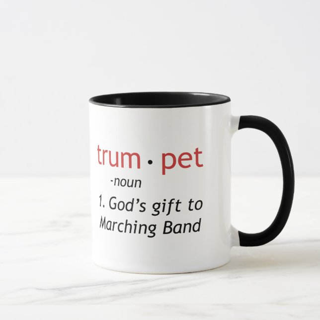 Definition av trumpet mugg (Höger)