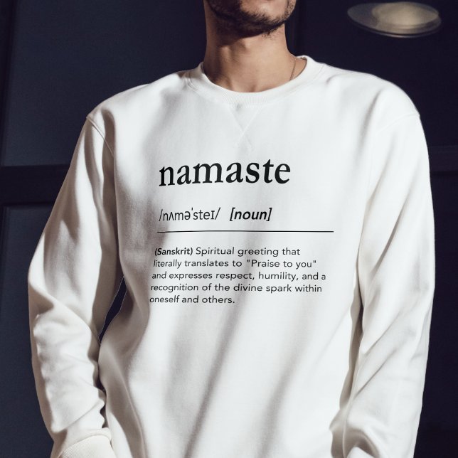 Definition av typisk för modern Yoga-gåva Lång Ärmad Tröja (Skapare uppladdad)