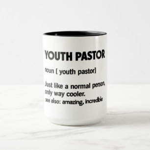 Definition av Unga pastor Mugg