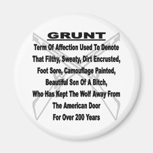Definition av USA:s militära BRUNT Magnet