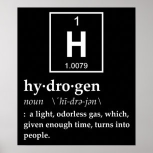 Definition av väte poster