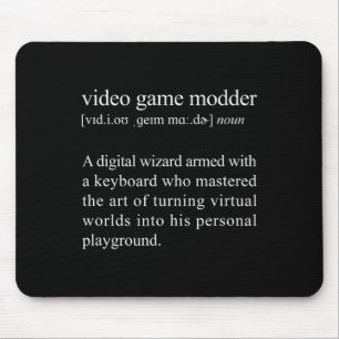 Definition av videospelsmodulen - videospelsändrin musmatta