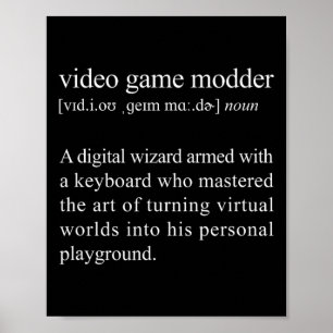 Definition av videospelsmodulen - videospelsändrin poster