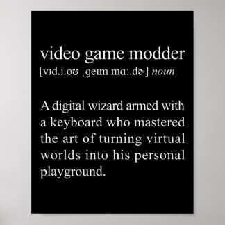 Definition av videospelsmodulen - videospelsändrin poster
