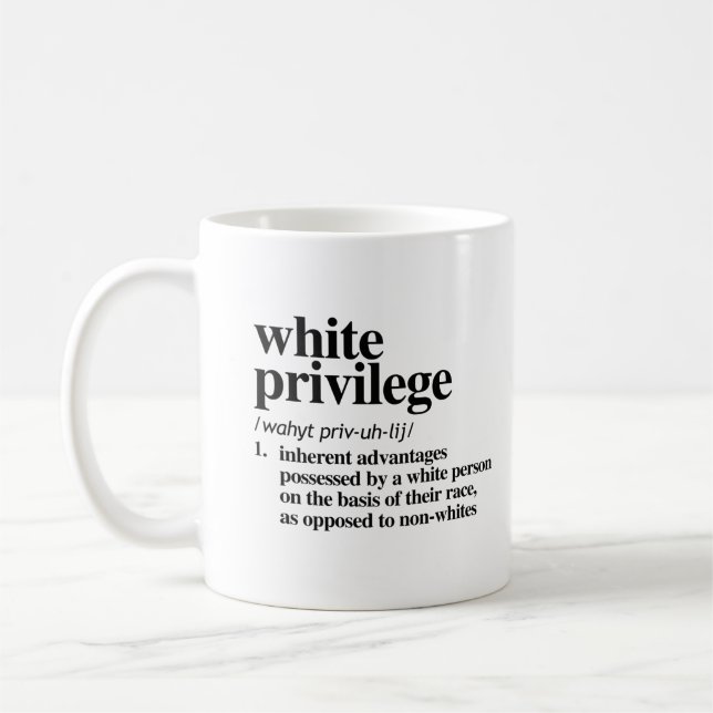 Definition av vit behörighet kaffemugg (Vänster)
