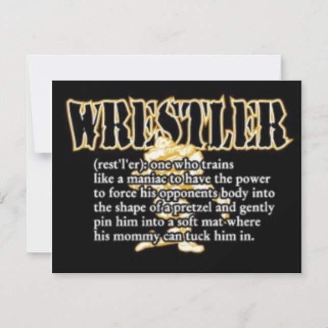 Definition av Wrestler (Framsida)