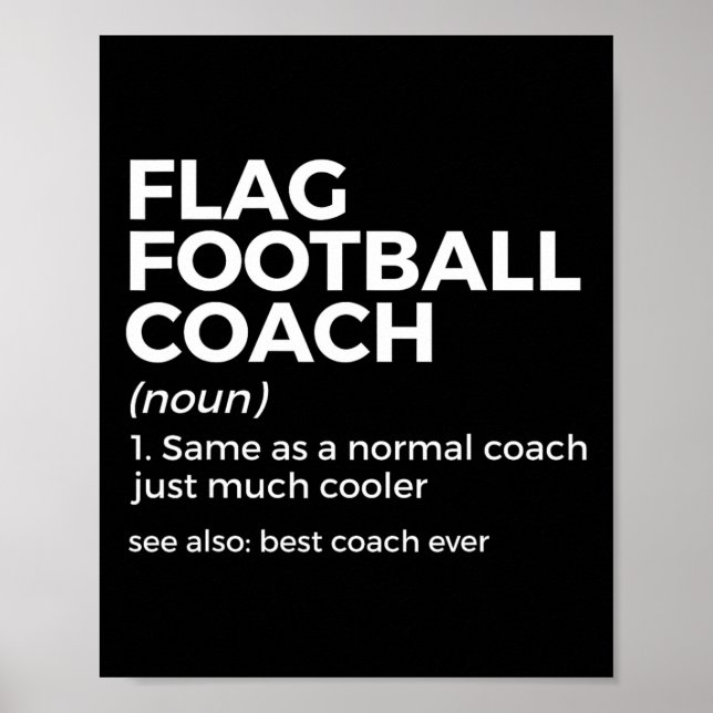 Definition Best Coach Ev Poster (Framsidan)