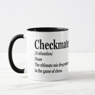 Definition Chess Älskare Mugg