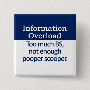 Definition för informationsöverbelastning knapp