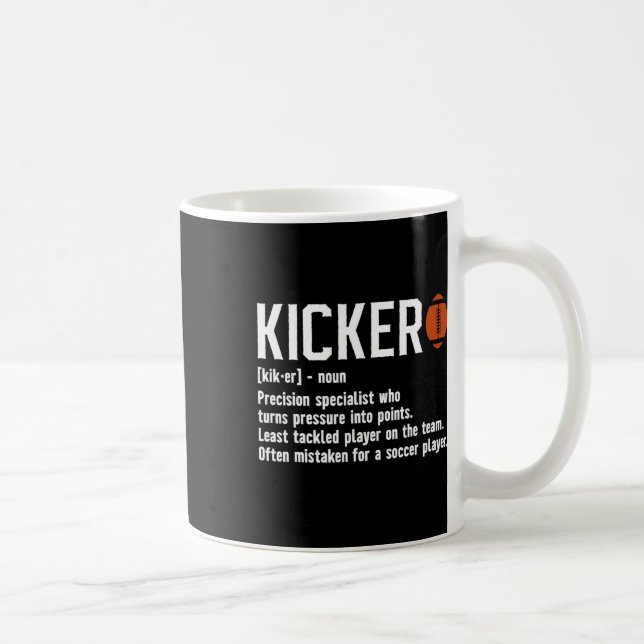 Definition Kicker-fotboll Placeki Kaffemugg (Höger)