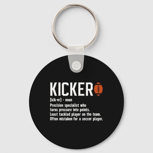 Definition Kicker-fotboll Placeki Nyckelring (Framsida)