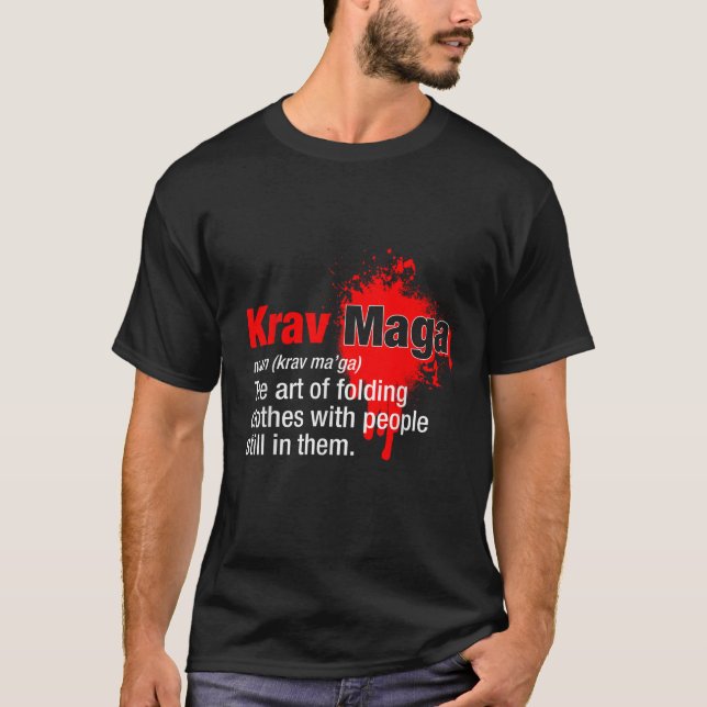 Definition Krav Maga T Shirt (Framsida)