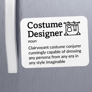 Definition Set Life 3 tum x 4 tum-fil för Costume Magnet