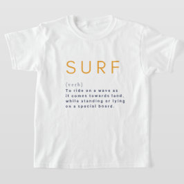 Definition Surfa: Vatten Wave Kids (design) T Shirt