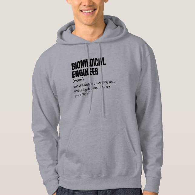 Definition Sweatshirt Hoodie från Biomedical Ingen (Framsida)