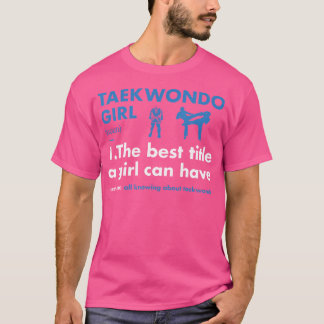 Definition Taekwondo T Shirt
