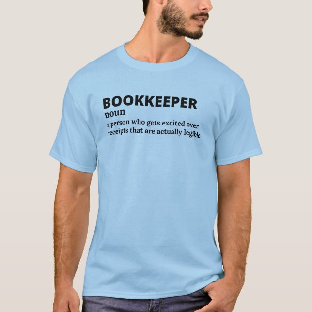 Definition Tee för funny redovisningsstandard (Framsida)