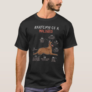 Definitionen av djurets anatomi hos belgiska Malin T Shirt