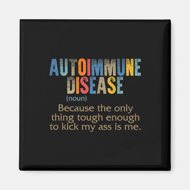 Definitionen av medvetenhet om autoimmuna sjukdoma magnet (Framsidan)