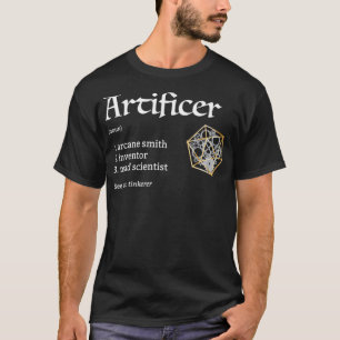 Definitionsdammar för artistklass och RPG-dram T Shirt