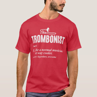 Definitiontrombon Retrospelaretrombonist vintage T Shirt