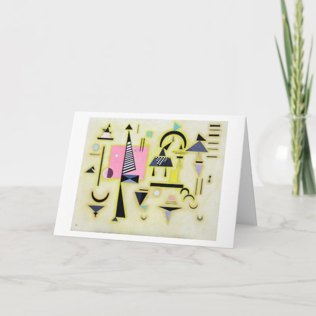 Definitiva Rosy, Wassily Kandinsky Kort (Framsida)