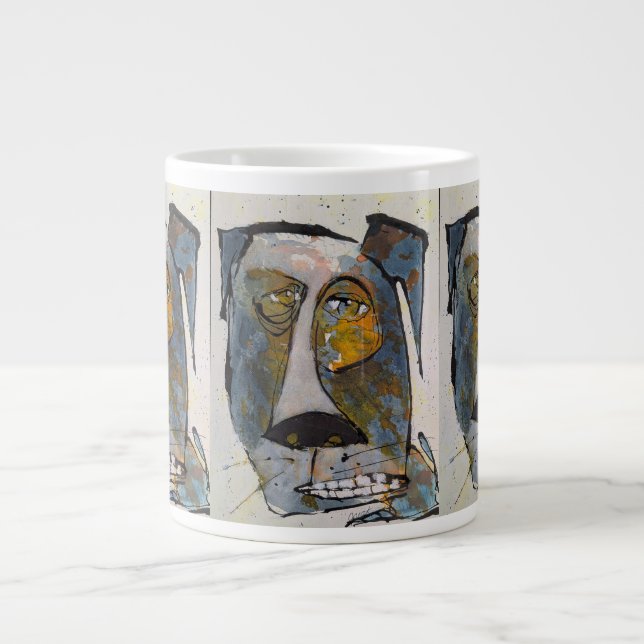Definitivt Bevakar Jätte Mugg Jumbo Mugg (Framsidan)