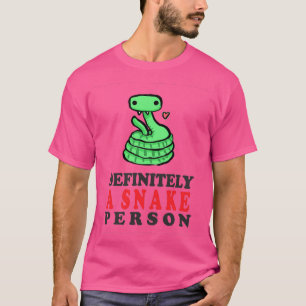 Definitivt en orm person (52) t shirt