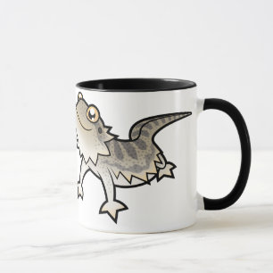 Definitivt en reptil-person (skäggagame) mugg