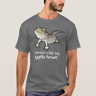 Definitivt en reptil-person (skäggagame) tröja