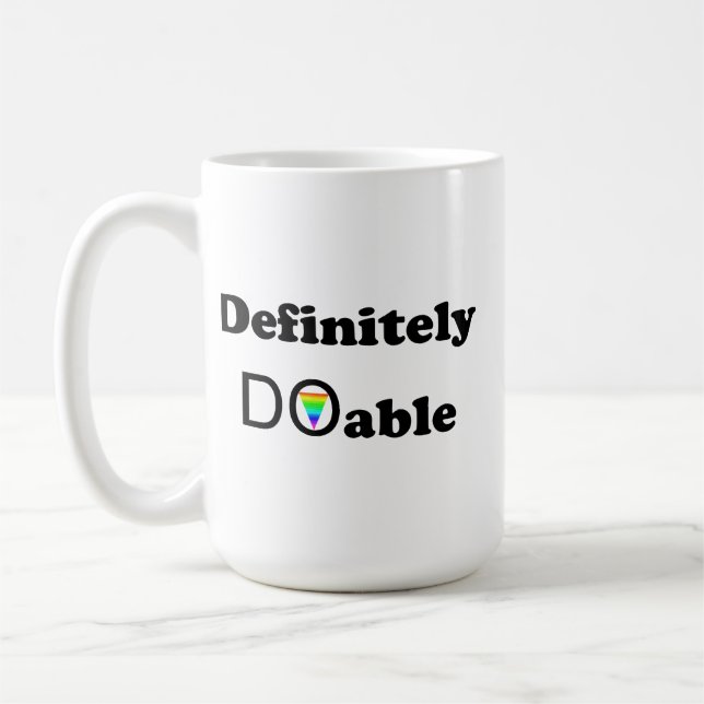 Definitivt görbart kaffemugg (Vänster)