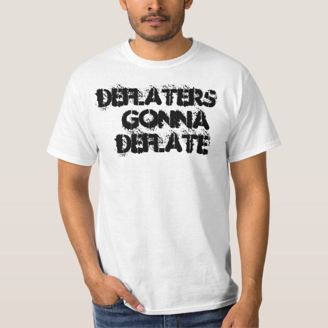 Deflaters som går att deflatera t-shirt (Framsida)