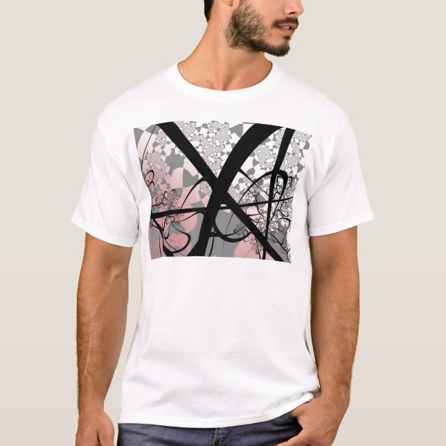 DeforestationFractaldesign Tee Shirt (Framsida)