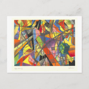 Deformation I (runt 1927) av Karl Wiener Vykort