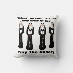 Defra det onda... Pray the rosary. Kudde