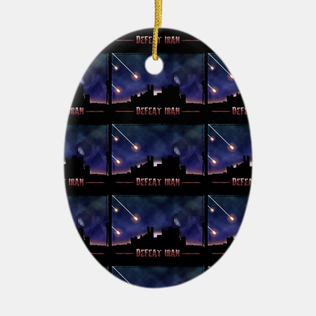 Defra Iran Julgransprydnad Keramik (Framsidan)