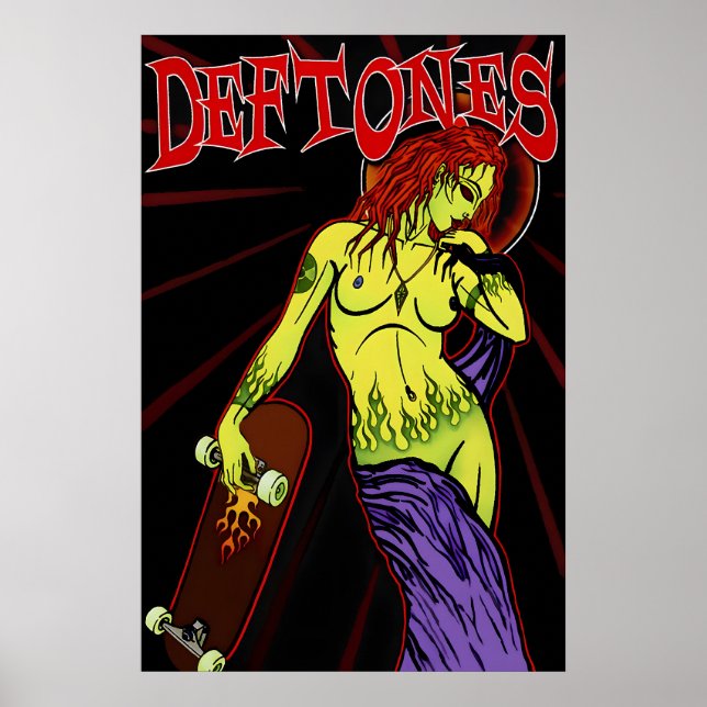 Deftones US Promo Poster, Art Print 1 Poster (Framsidan)