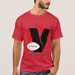 Defunct Alabama Vulcans 1979 TShirt T Shirt