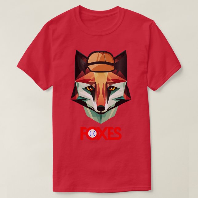 Defunct Appleton Foxes Minor League Baseaball 1961 T Shirt (Design framsida)