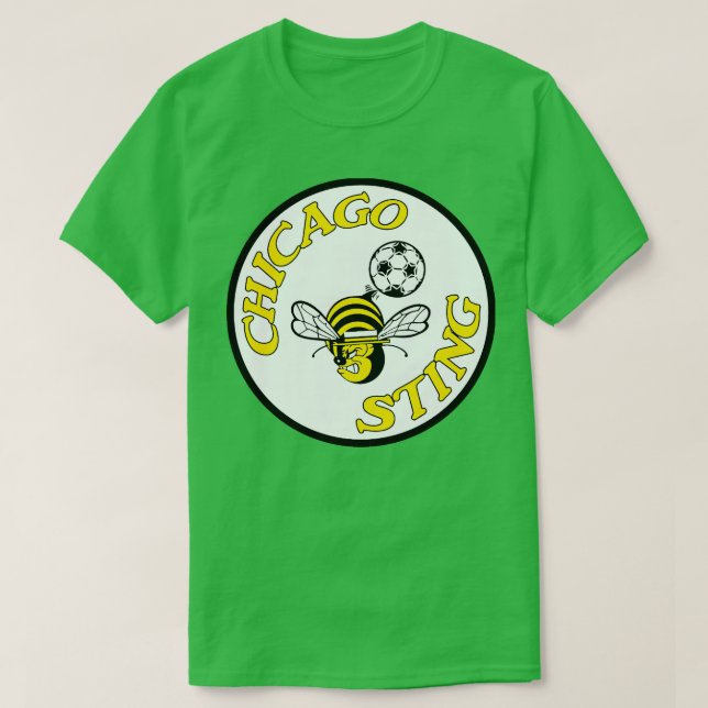 Defunct Chicago Sting TShirt T Shirt (Design framsida)