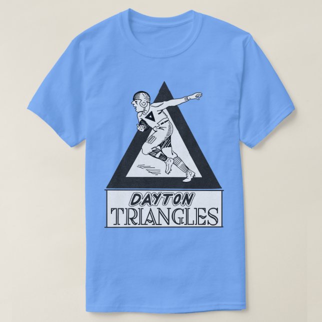 Defunct Dayton Triangles 1920 T Shirt (Design framsida)