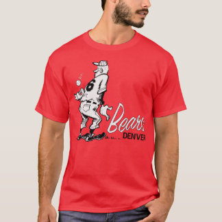 Defunct Denver Bears Minor League Baseball 1962 T Shirt