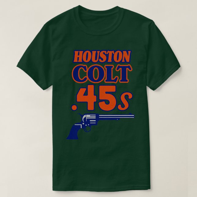 Defunct Houston Colts 45s Baseball 1962 TShirt T Shirt (Design framsida)