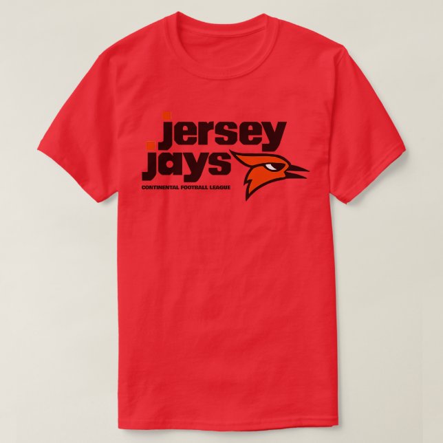 Defunct Jersey Jays CFL 1969 T Shirt (Design framsida)