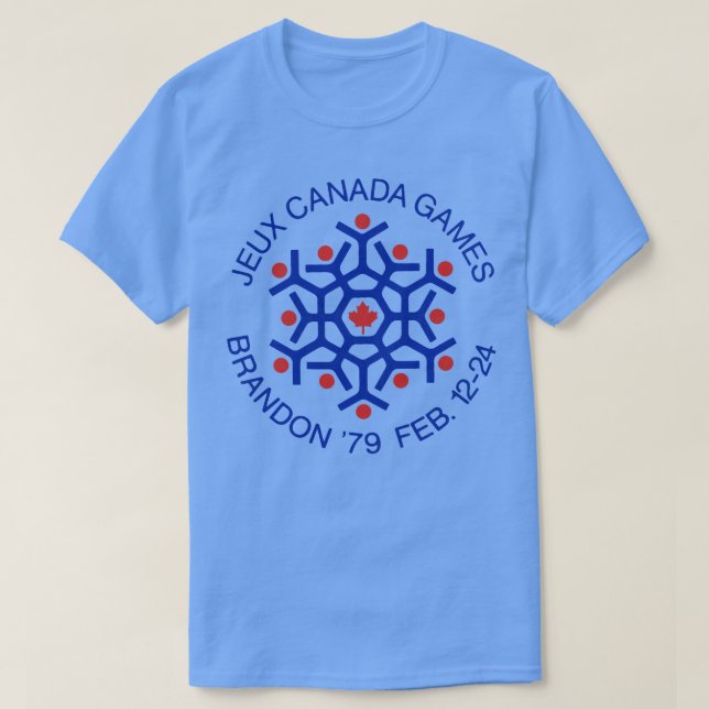 Defunct Jeux Canada Games 1979 T Shirt (Design framsida)