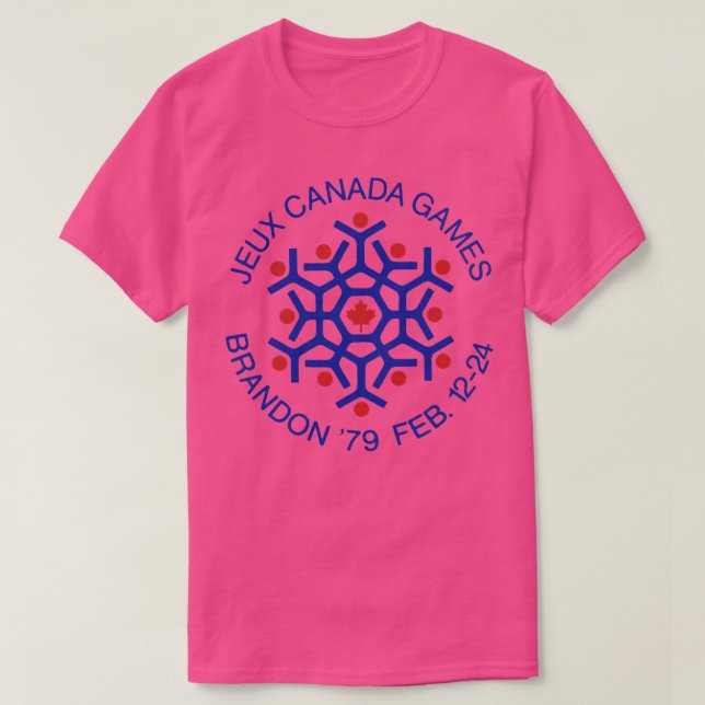 Defunct Jeux Canada Games 1979 T Shirt (Design framsida)