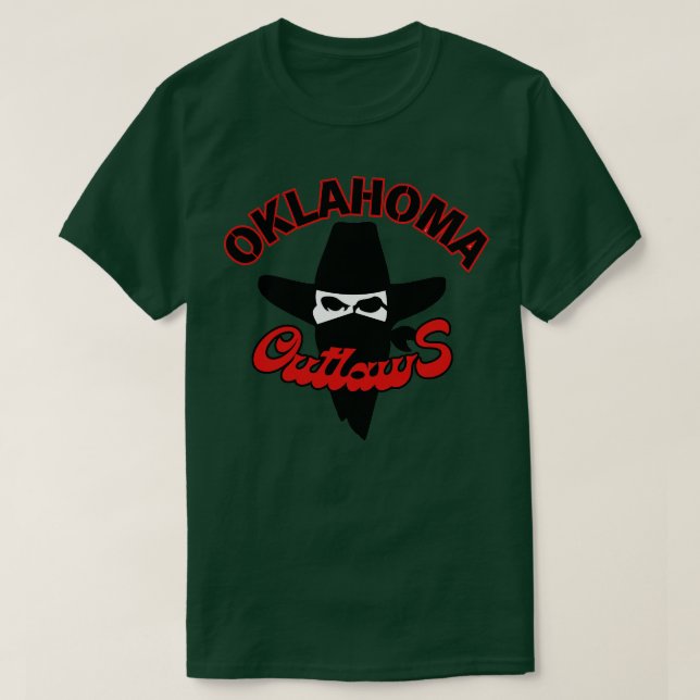 Defunct Oklahoma Outlaw 1984 T Shirt (Design framsida)